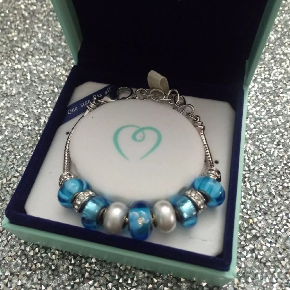 Pearl Charm Bracelet